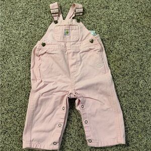 Carhartt Light Pink Kids Overalls